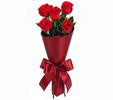 Букет 5 Красных роз Эдлесс Лав в Космодемьянский