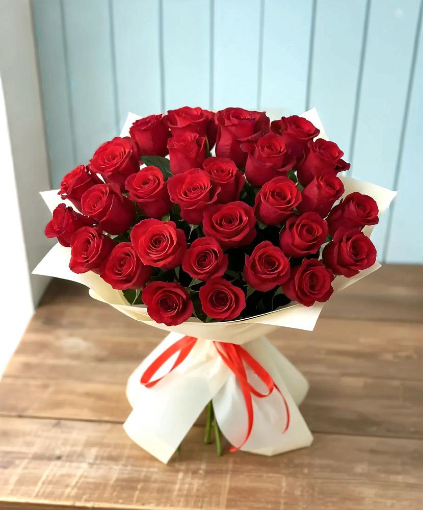 Букет 29 Красных роз в Космодемьянский