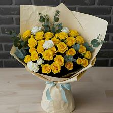 Букет цветов из:  Розы в Космодемьянский