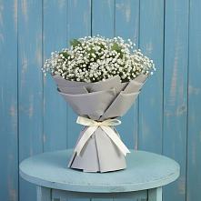 Букет цветов из:  Гипсофила в Космодемьянский