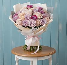 Букет цветов из:  Розы в Космодемьянский