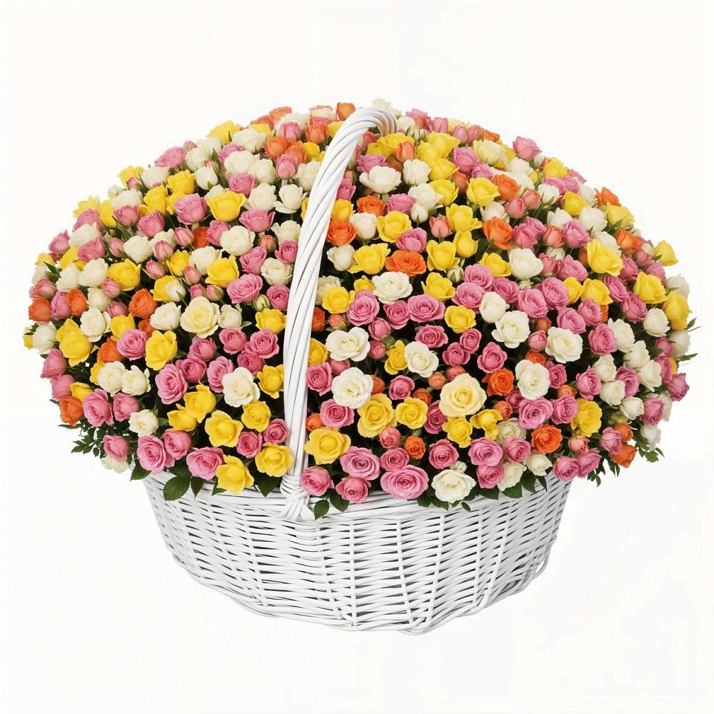 Премиум букет из: Розы в Космодемьянский