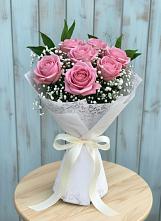Букет цветов из:  Розы в Космодемьянский