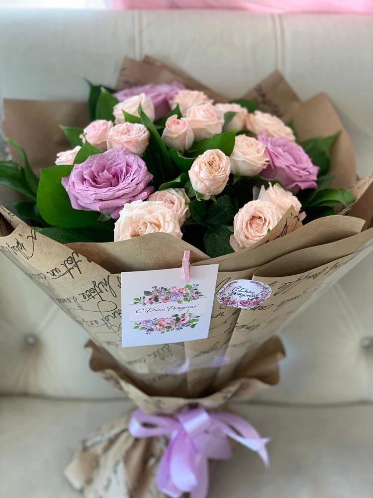 Букет цветов из: Розы в Космодемьянский