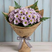 Букет цветов из:  Хризантемы в Космодемьянский