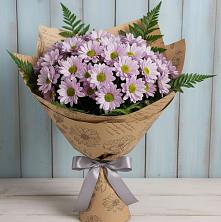 Букет цветов из:  Хризантемы в Космодемьянский