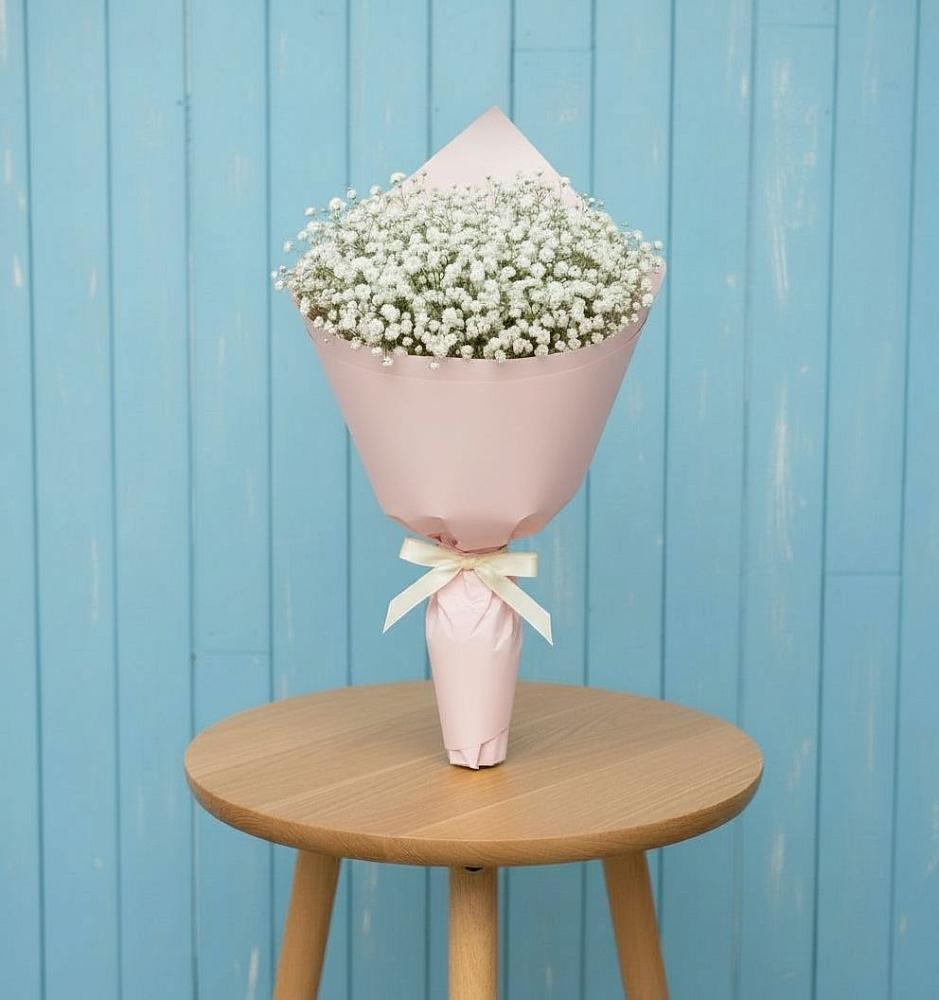 Букет цветов из: Гипсофила в Космодемьянский