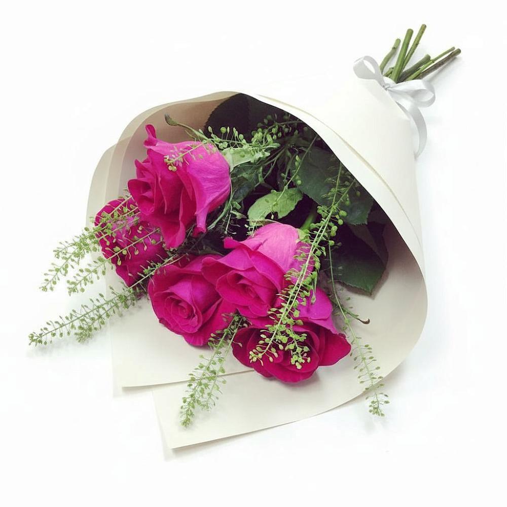 Букет цветов из: Розы в Космодемьянский