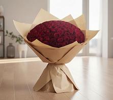 Букет 101 Красная роза в Космодемьянский