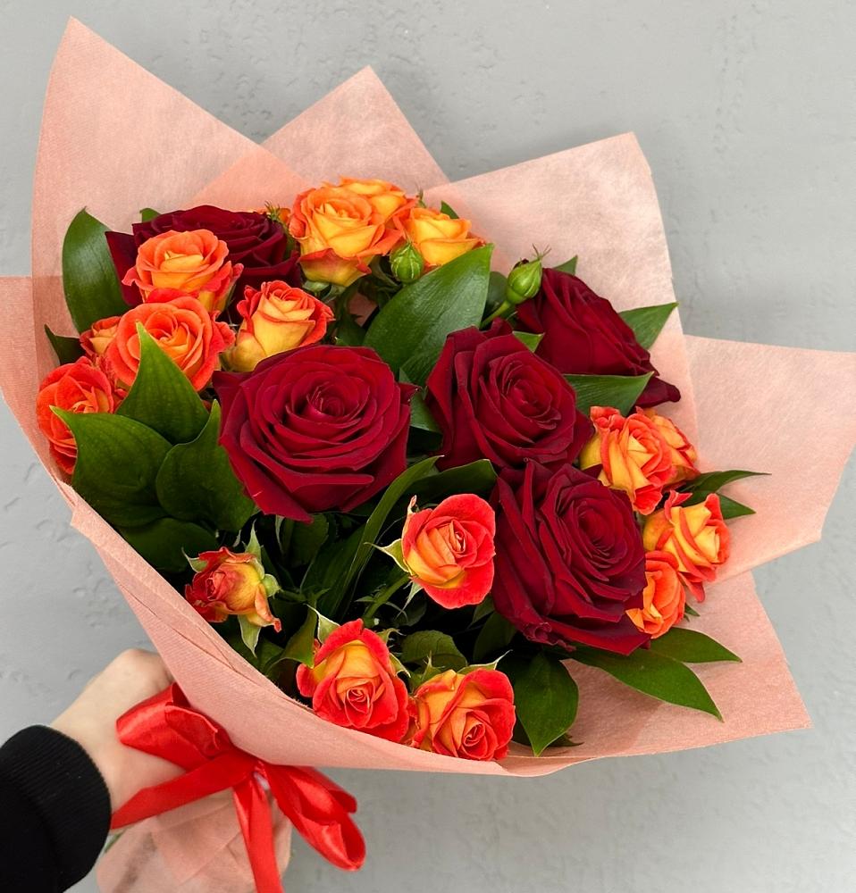 Букет Любовь и восторг в Космодемьянский