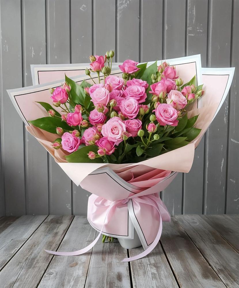 Букет Розовый кустик в Космодемьянский