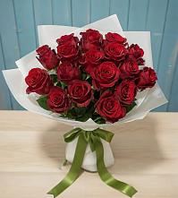 Букет Красные розы в Космодемьянский