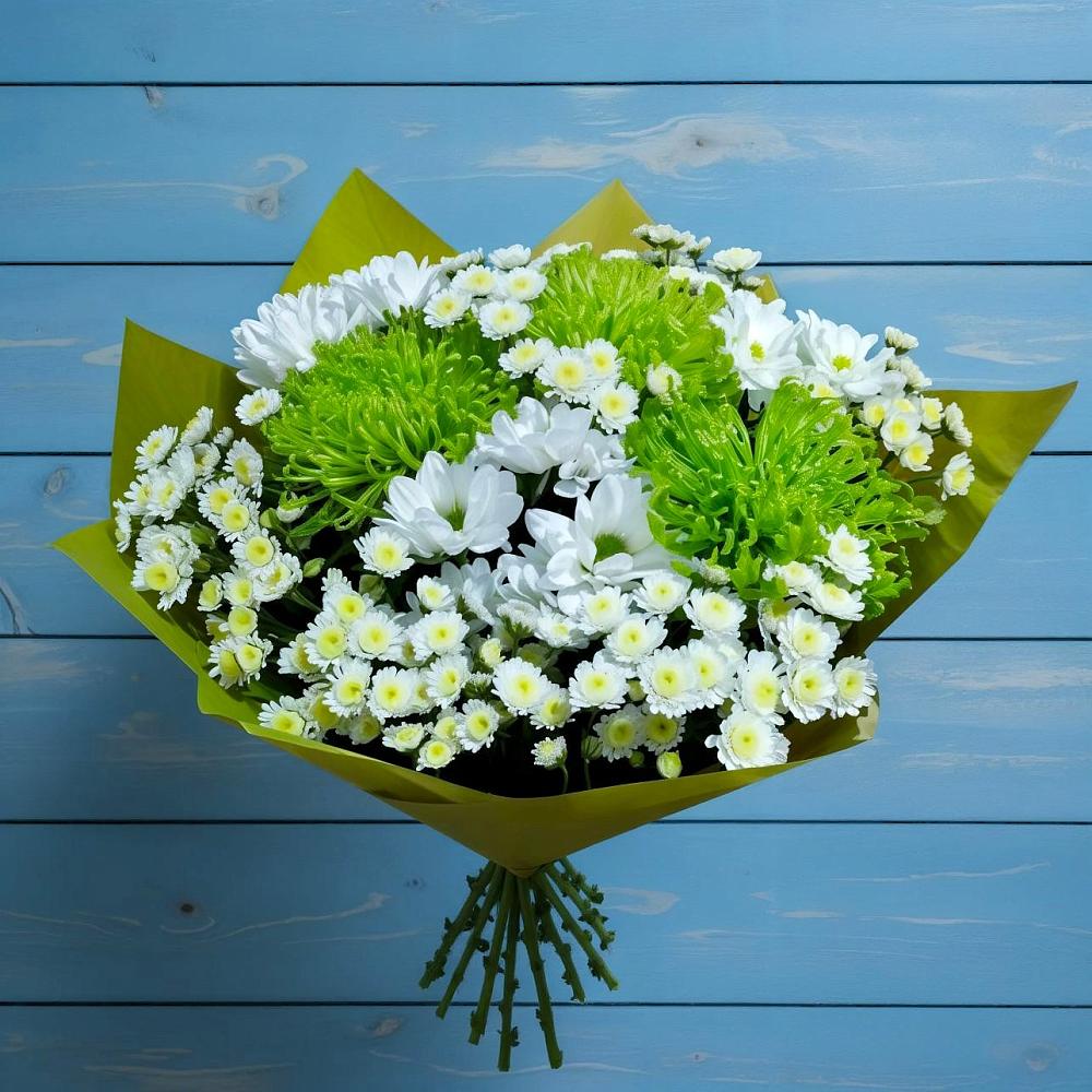 Букет цветов из: Хризантемы в Космодемьянский