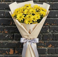 Букет цветов из:  Хризантемы в Космодемьянский