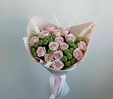 Букет цветов из:  Розы и Хризантемы #REPLACE_PRED# Космодемьянский