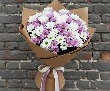 Букет цветов из:  Хризантемы в Космодемьянский