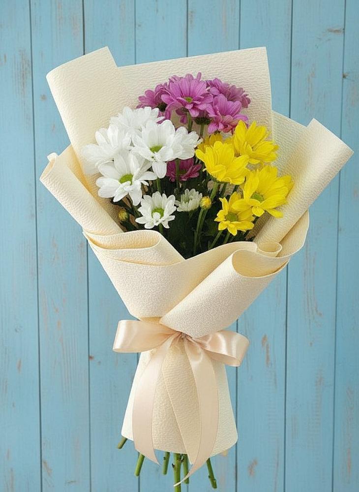 Букет цветов из: Хризантемы в Космодемьянский