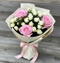 Букет цветов из:  Розы в Космодемьянский
