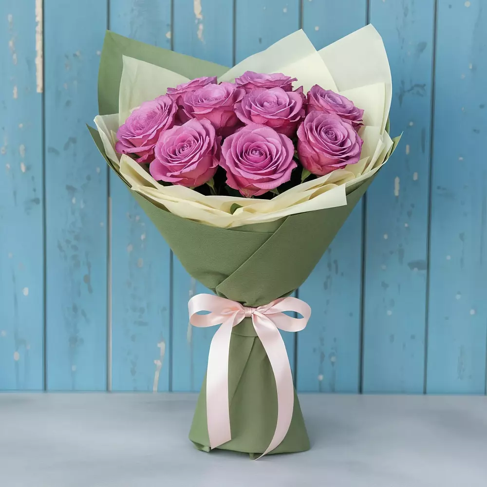 Букет Розы Фёрст Леди в Космодемьянский