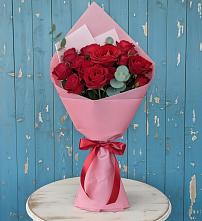 Букет цветов из:  Розы в Космодемьянский