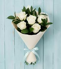 Букет цветов из:  Розы в Космодемьянский