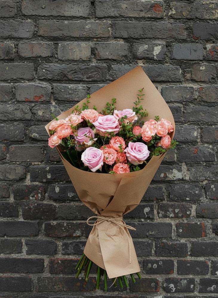 Букет цветов из: Розы в Космодемьянский