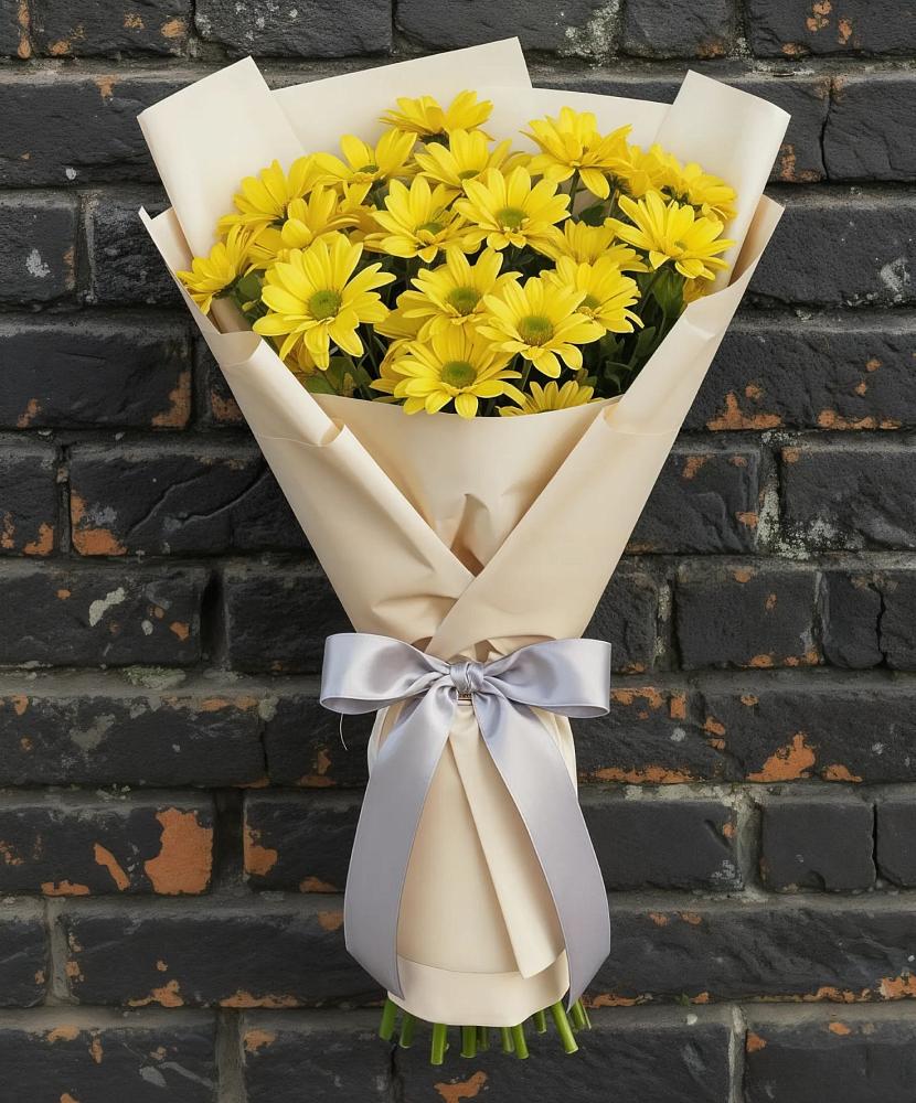 Букет цветов из: Хризантемы в Космодемьянский