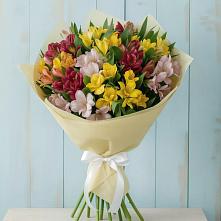 Букет цветов из:  Альстромерии в Космодемьянский