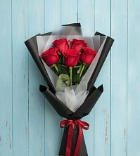 Букет цветов из:  Розы в Космодемьянский