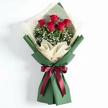 Букет цветов из:  Розы в Космодемьянский
