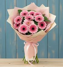 Букет цветов из:  Герберы в Космодемьянский