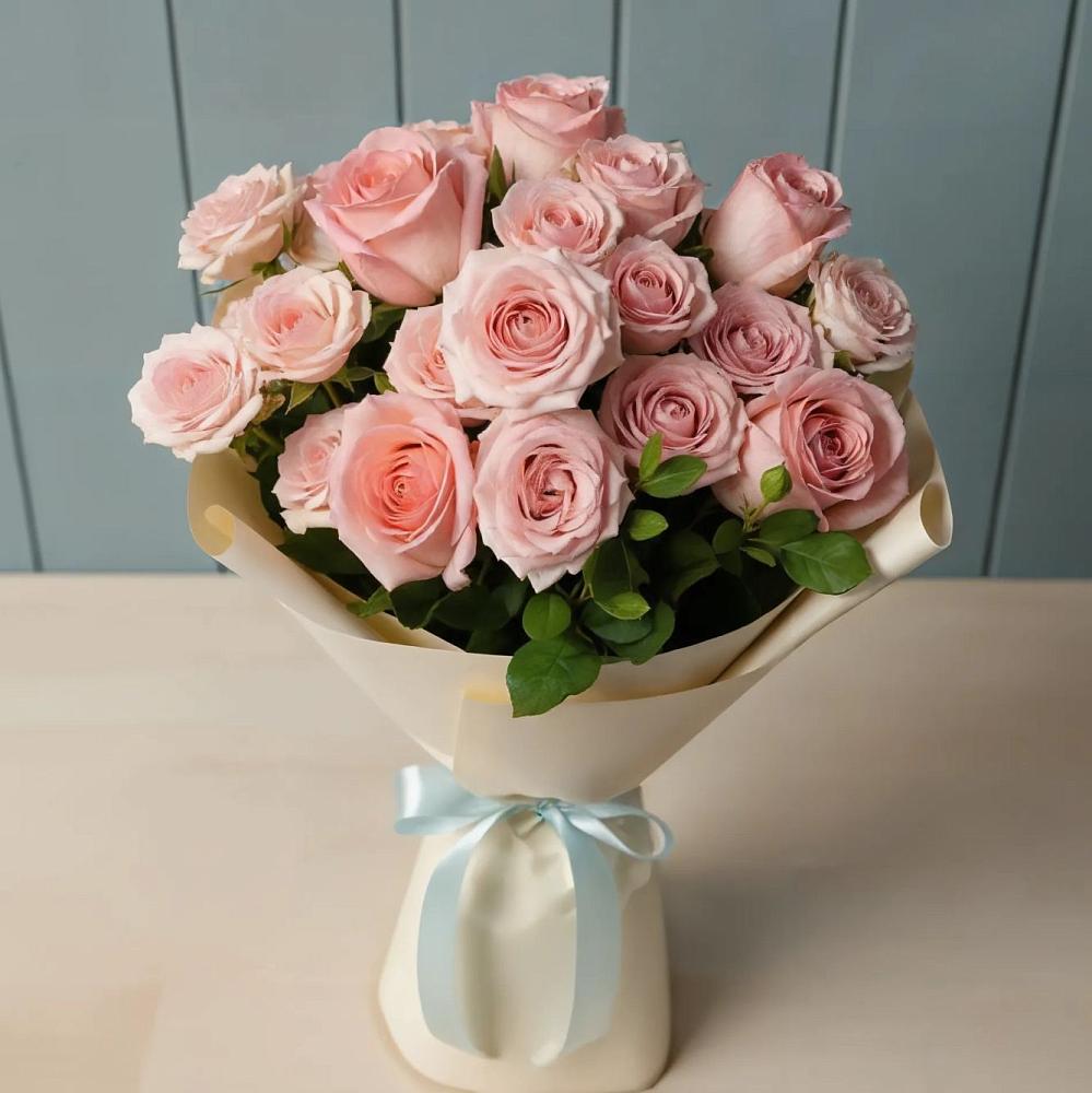 Букет Розовый шарм в Космодемьянский